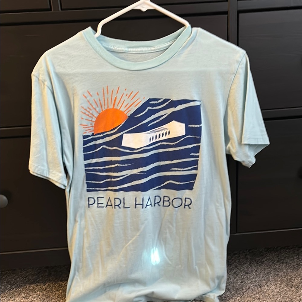 Pearl Harbor Light Blue Men's Shirt